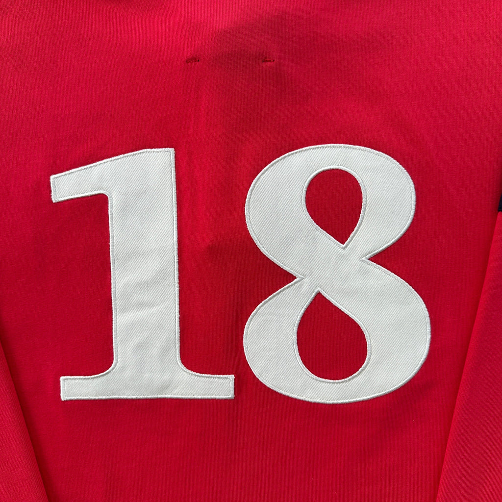 PANELED RUGBY (RED)