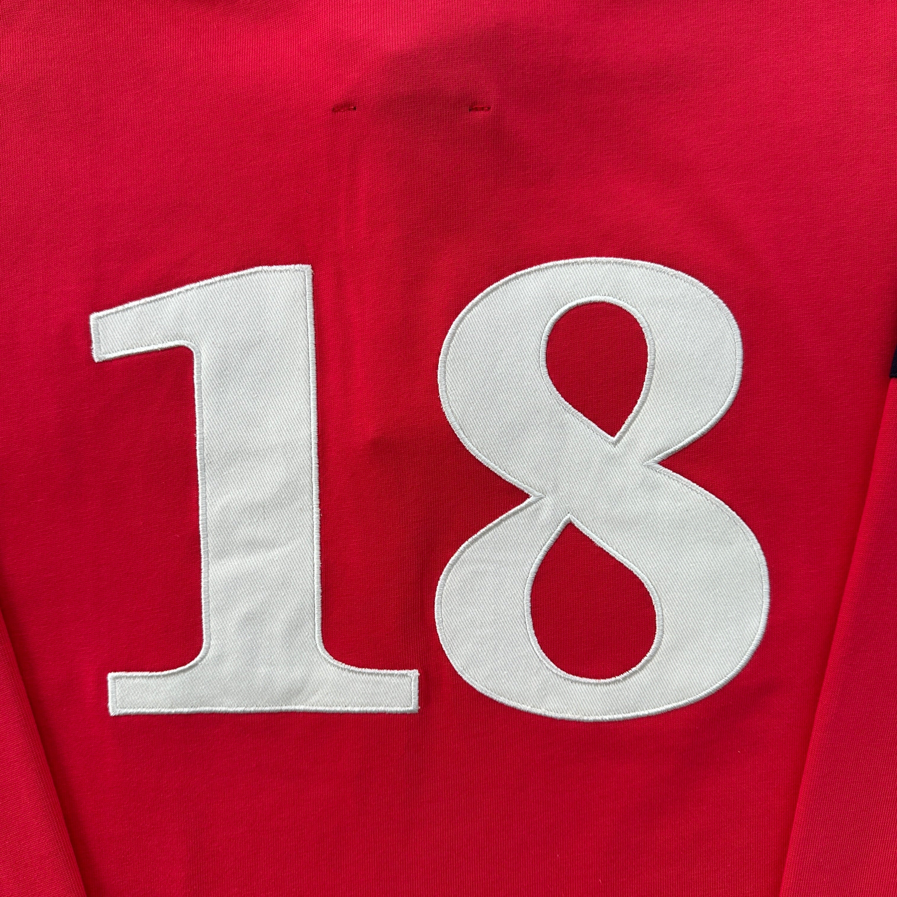 PANELED RUGBY (RED)