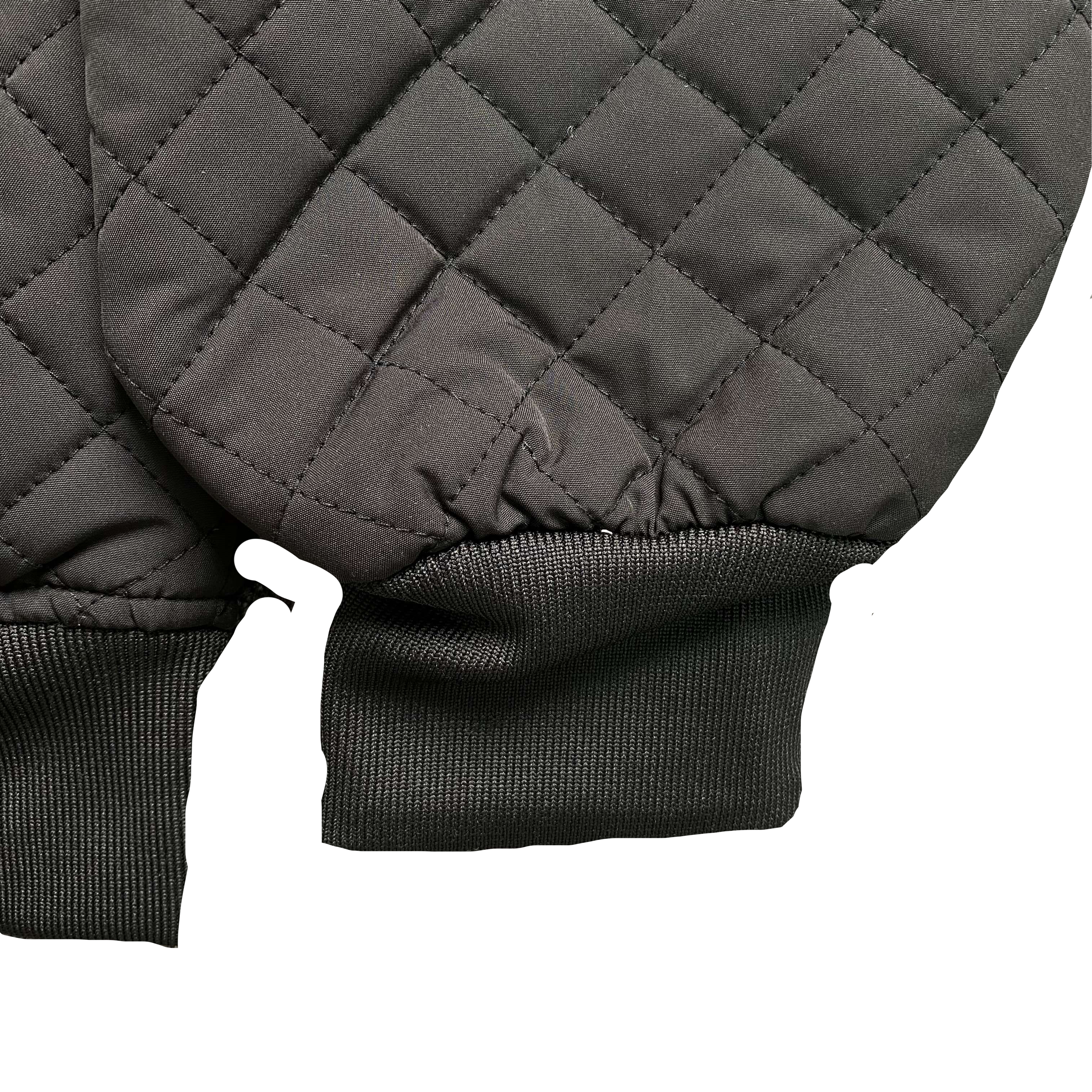CORTEIZ QUILTED EXCHANGE BOMBER (BLACK)