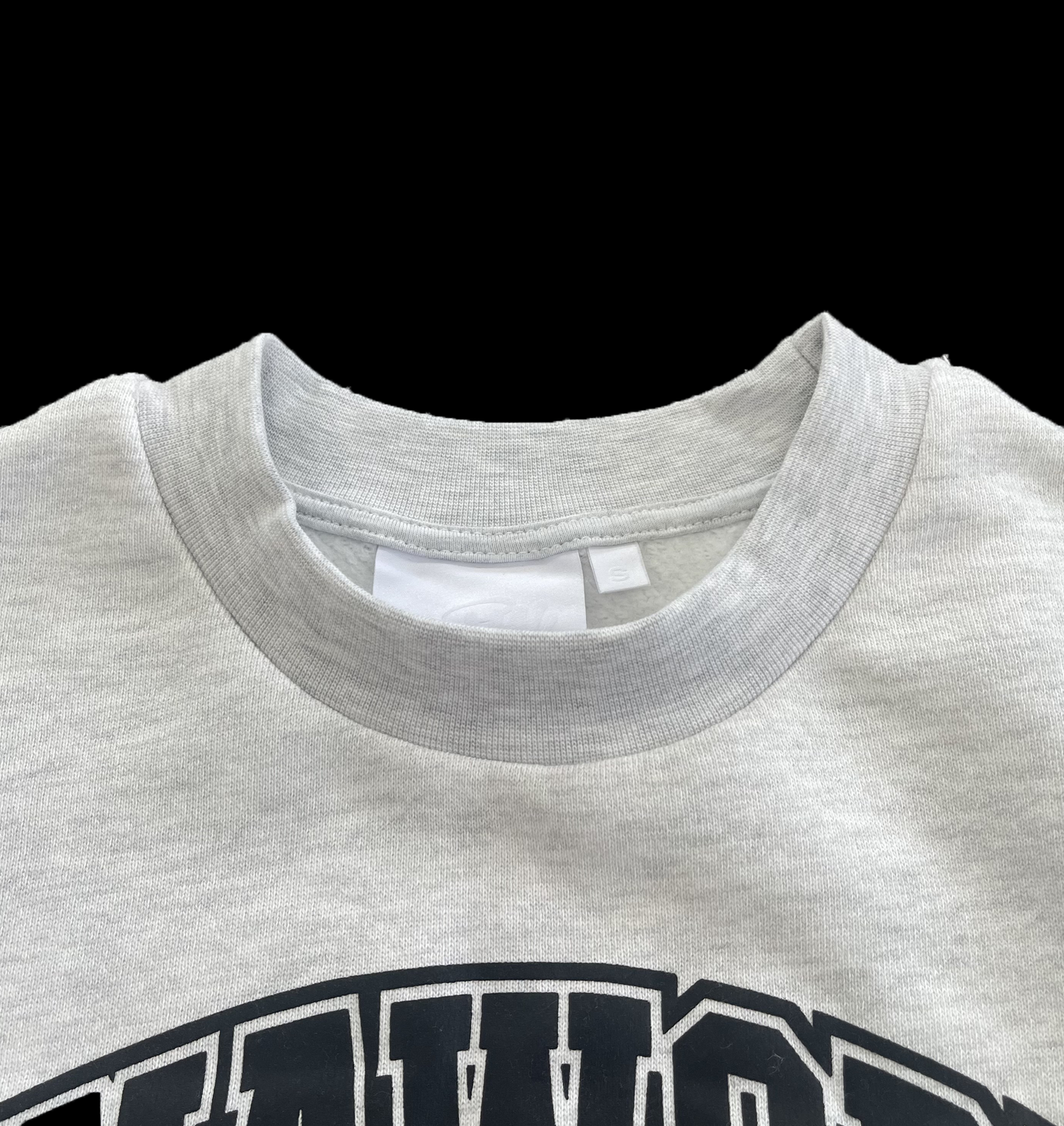 COLLEGE CREW SWEATER (GREY)