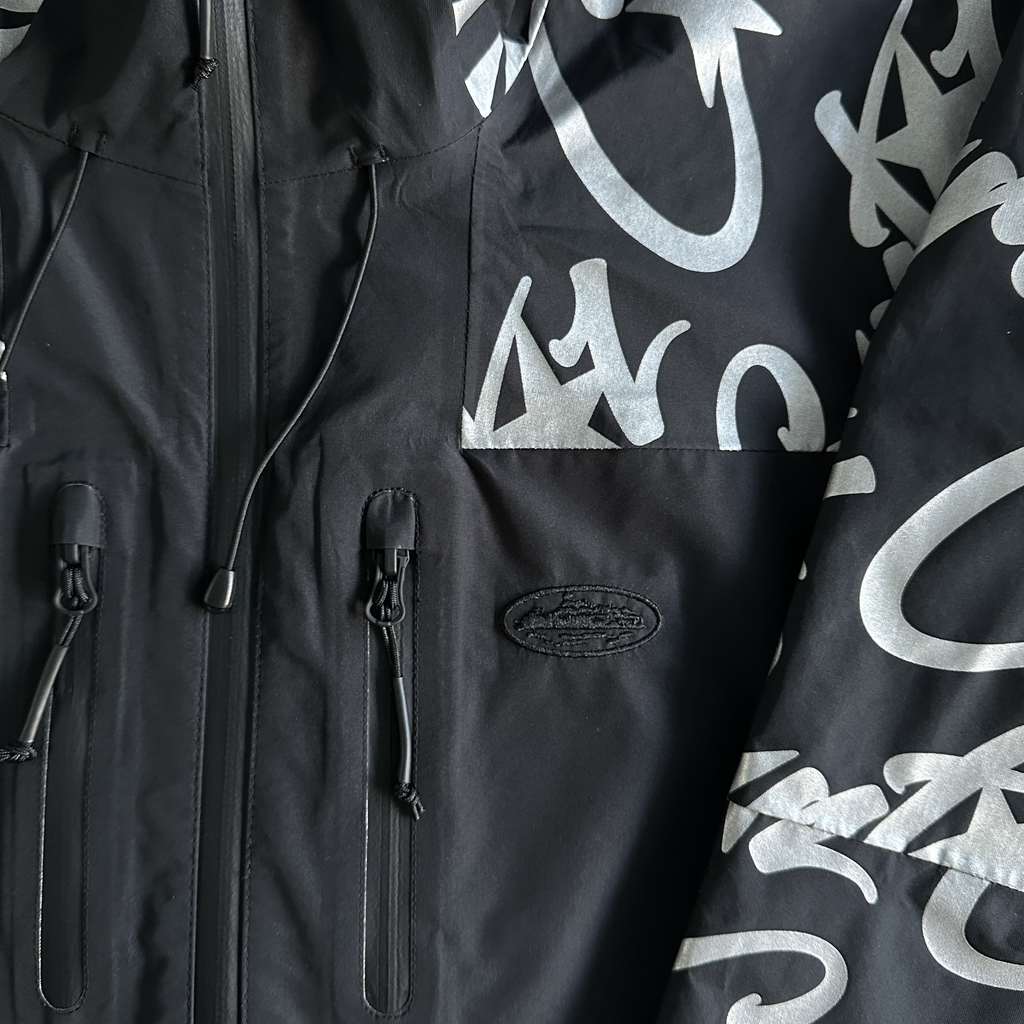 ELITEWORK WATERPROOF SHELL JACKET (BLACK)