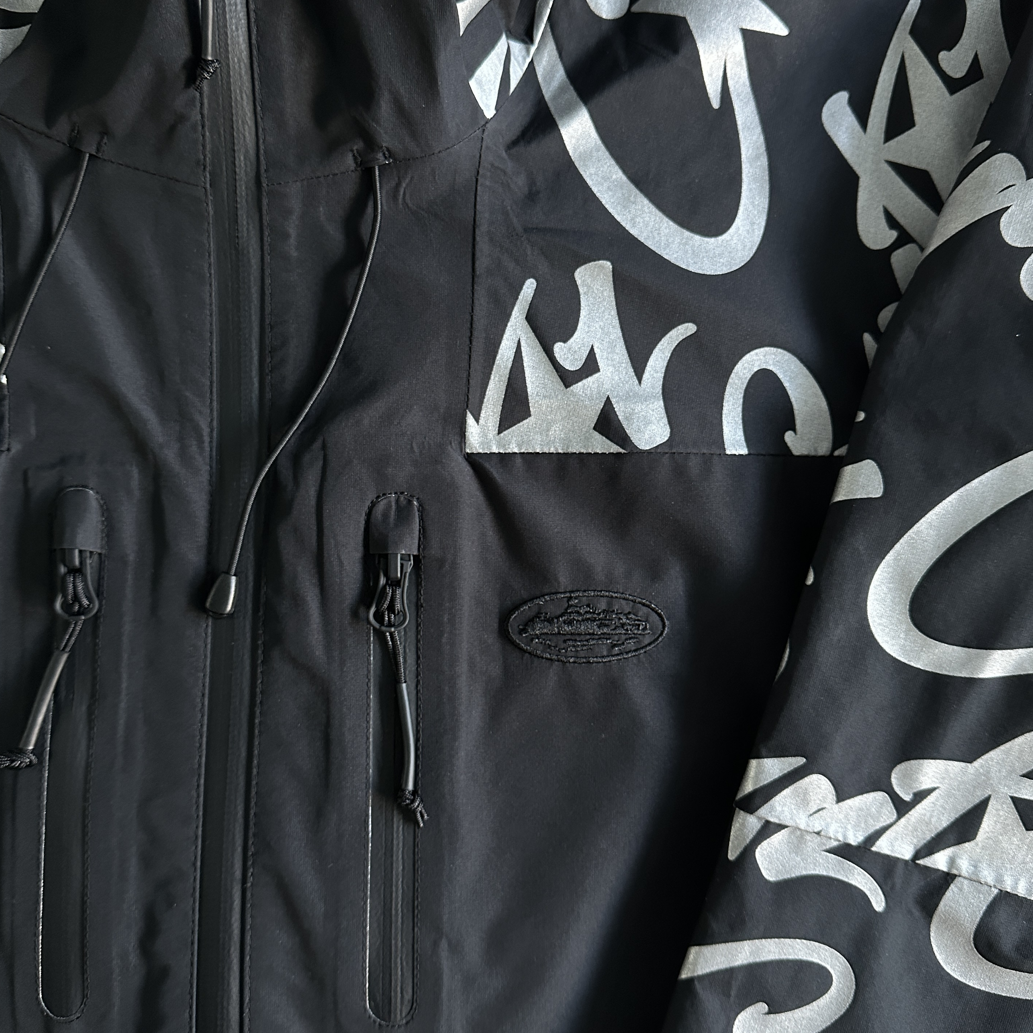 ELITEWORK WATERPROOF SHELL JACKET (BLACK)