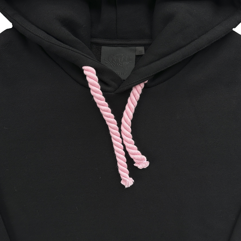 TRACKSUIT - (BLACK/PINK)