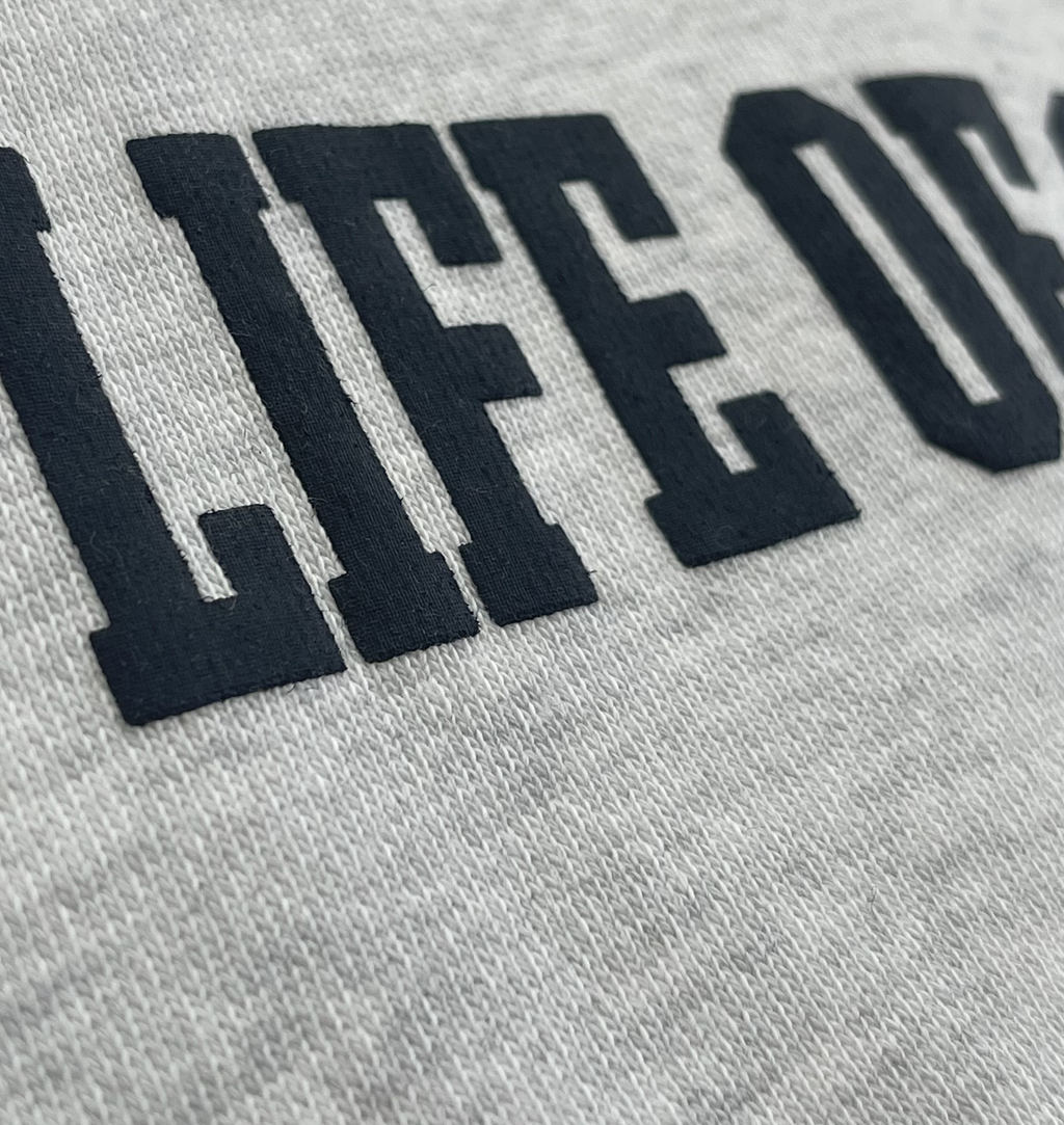 COLLEGE CREW SWEATER (GREY)