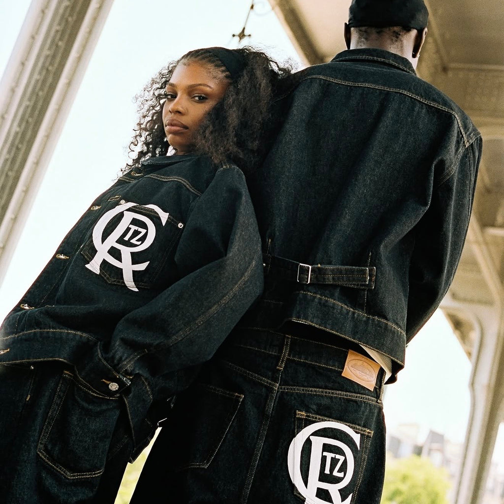 CREST CHAINSTITCH DENIM JACKET (WASHED)