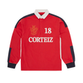 PANELED RUGBY (RED)