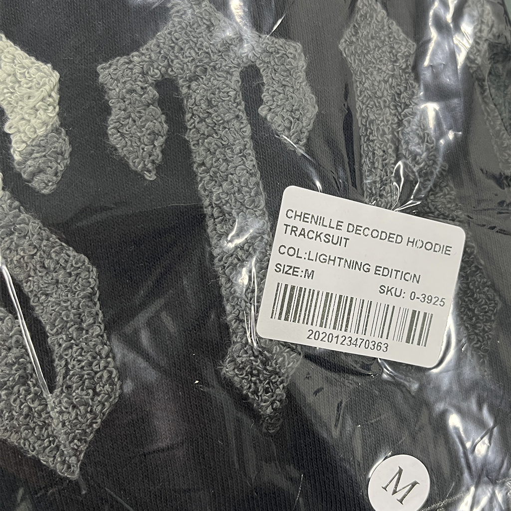 CHENILLE DECODED HOODIE TRACKSUIT - (LIGHTNING EDITION)