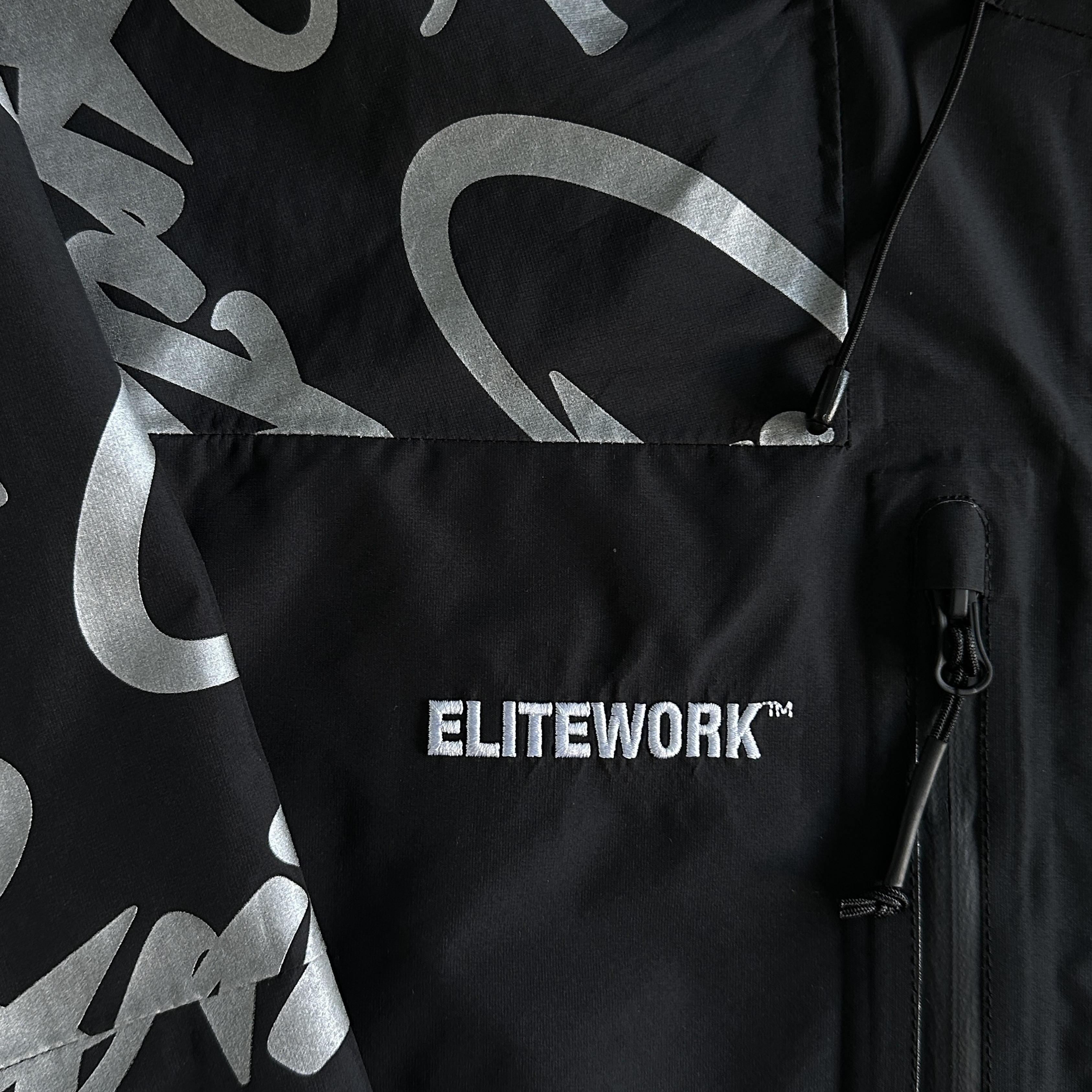 ELITEWORK WATERPROOF SHELL JACKET (BLACK)