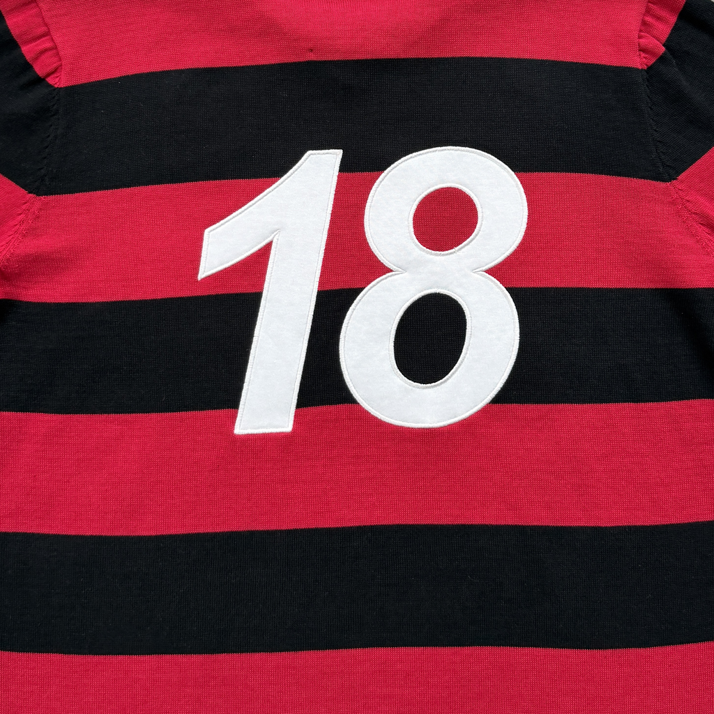 STRIPED KNIT JERSEY (RED)