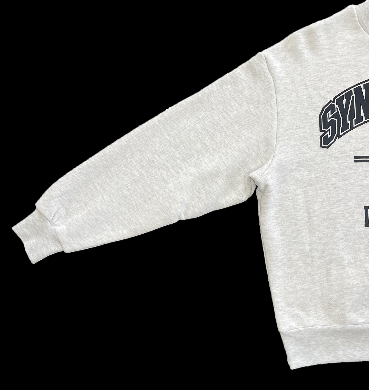 COLLEGE CREW SWEATER (GREY)